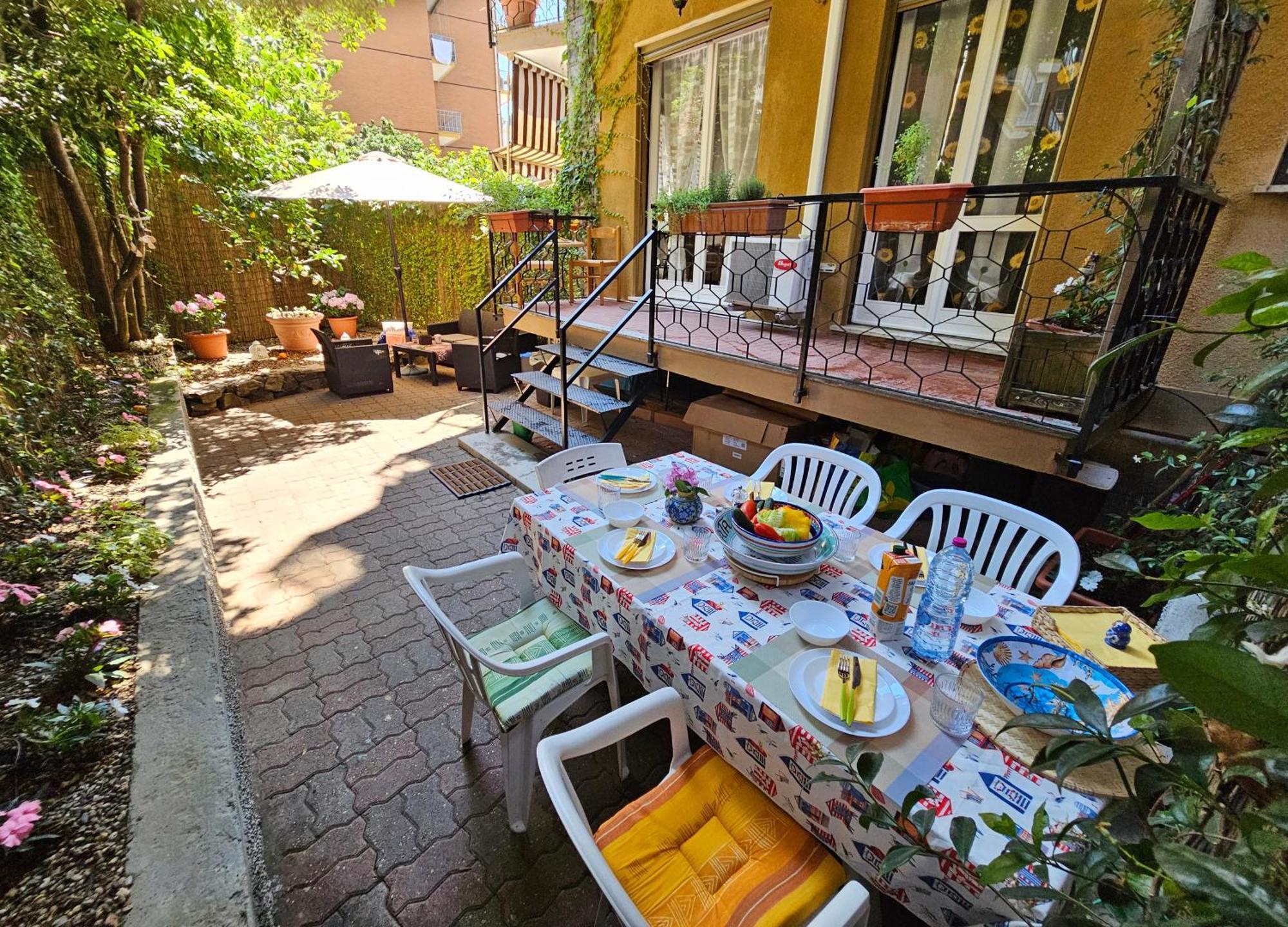 Casa Con Giardino Vicino Al Mare Apartment ราปาลโล ภายนอก รูปภาพ